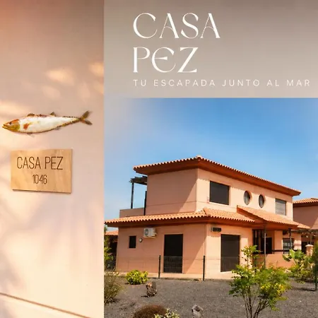 펜션 Casa Pez Piscina, Terrazas Y Slow Life Junto Al Mar *