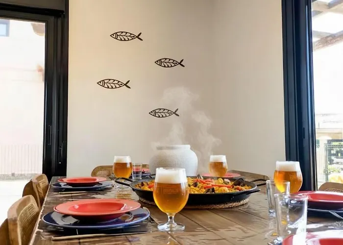 Ferienhaus Escapada Slow-life Piscina, Terrazas Y Olas Cerca - Casa Pez